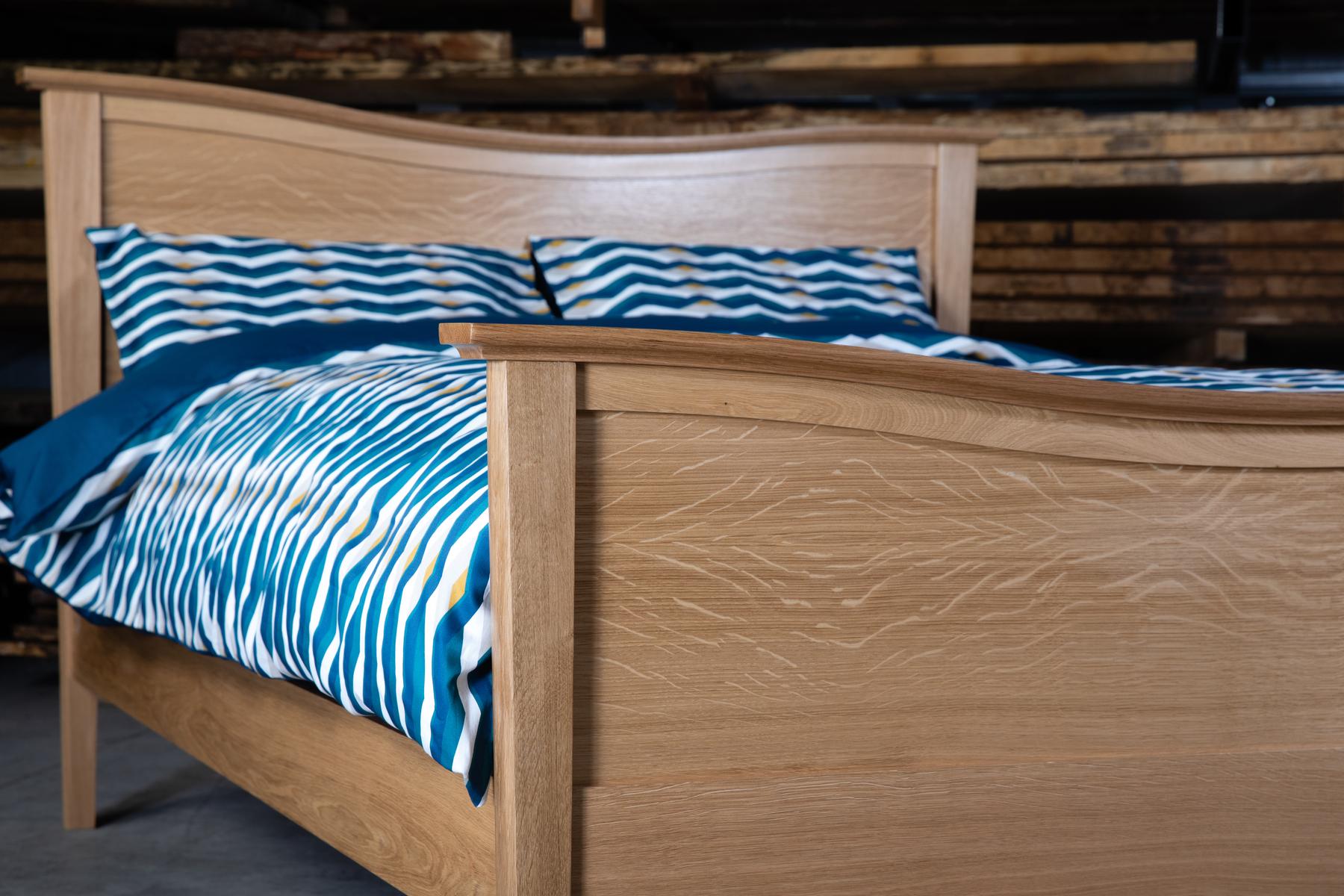 Bespoke Hardwood Beds Handmade in Yorkshire by Treske