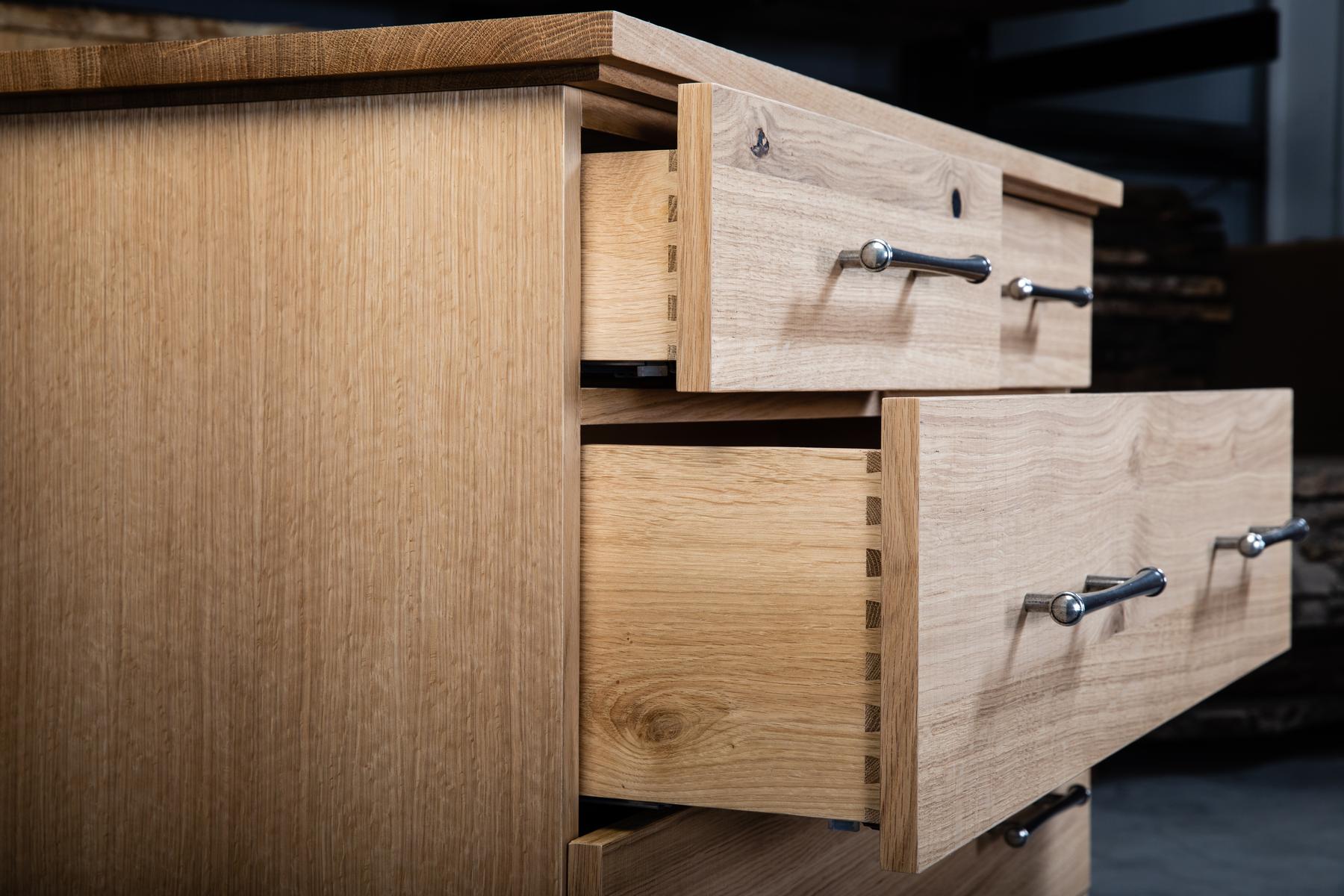 Bespoke Hardwood Chest of Drawers Handmade in Yorkshire