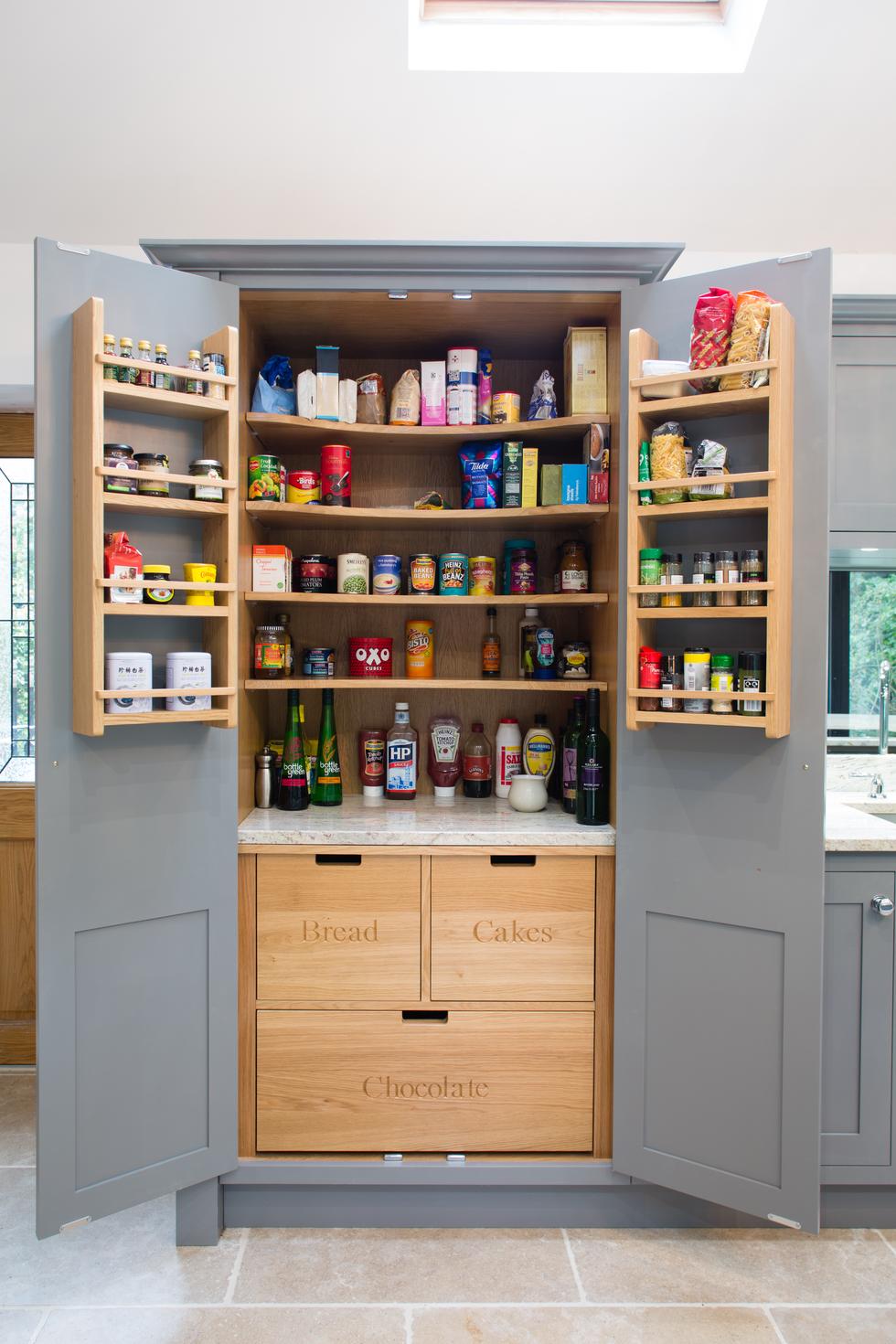 Bespoke Larder & Pantry Cupboards | Treske Bespoke Kitchens