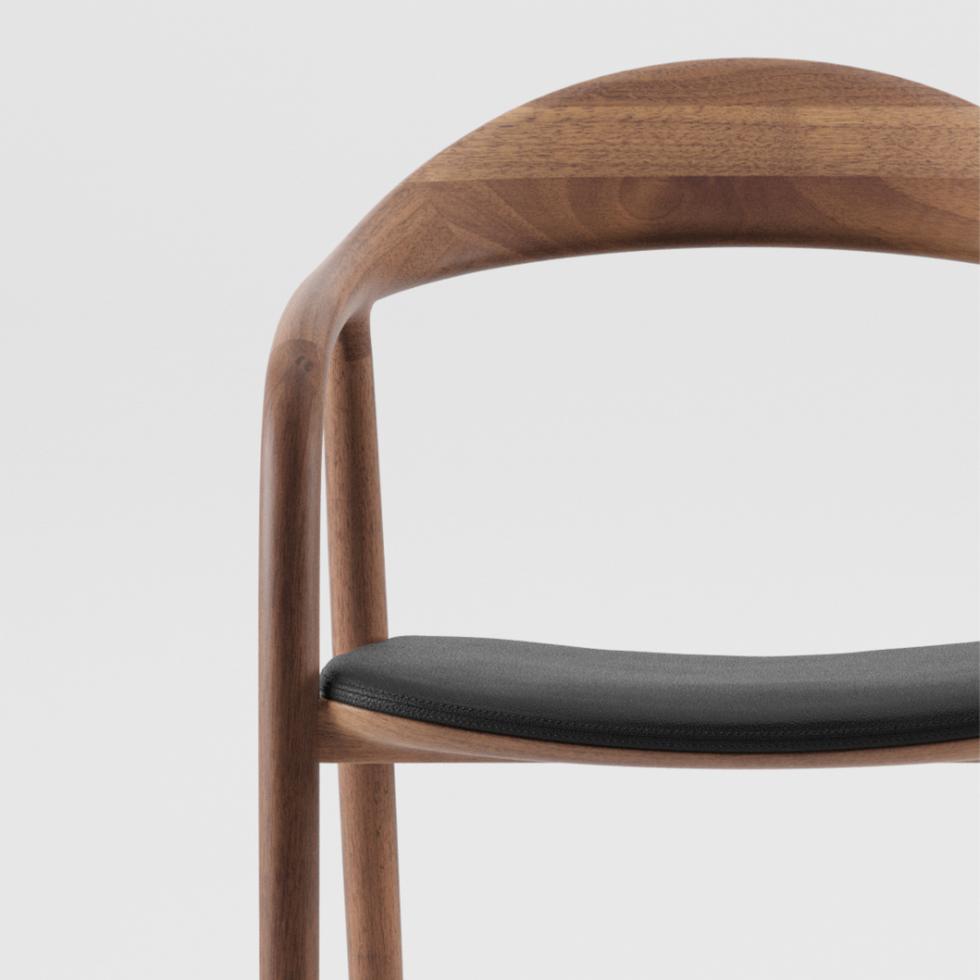 Artisan Neva Chair shown in walnut
