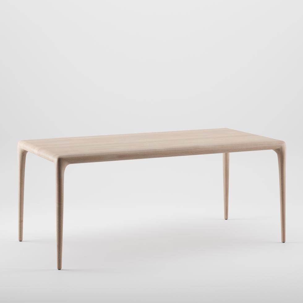 Artisan Latus Table shown in maple