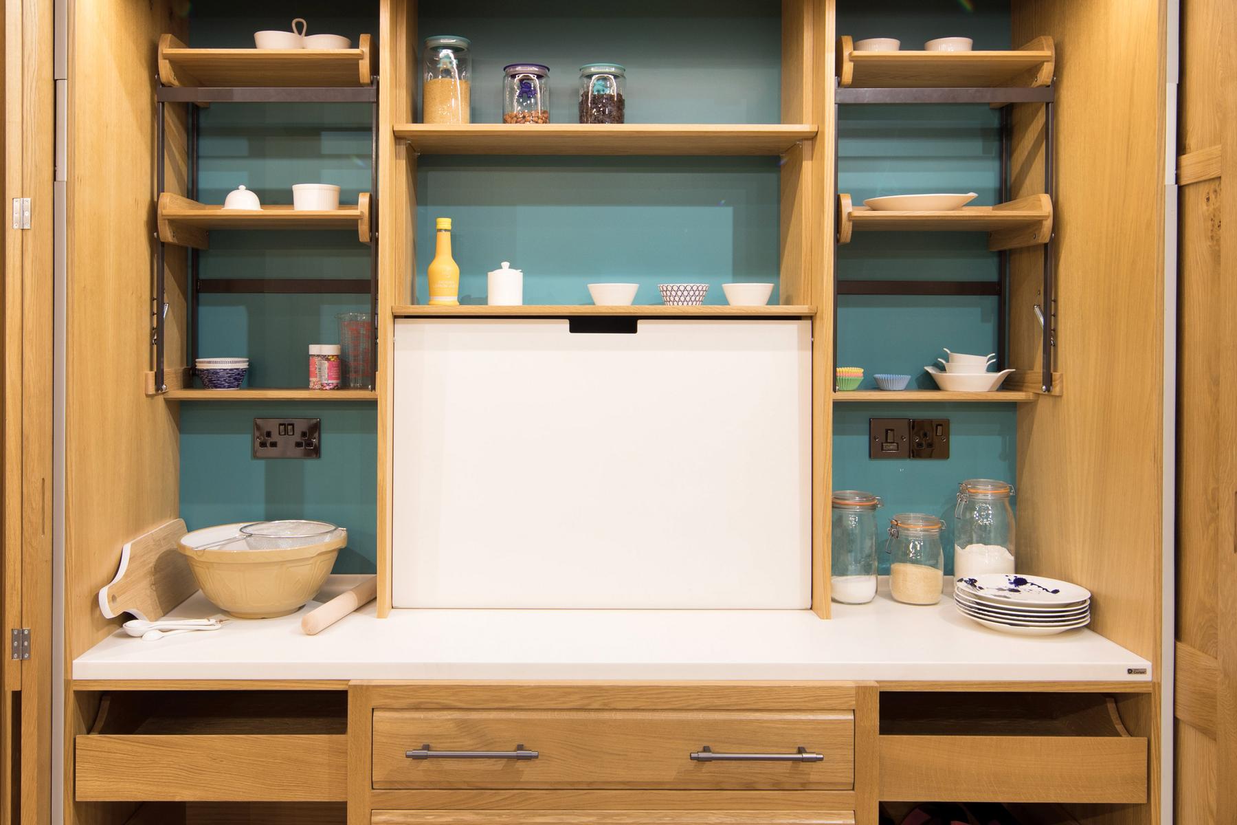 Showroom baking larder cupboard