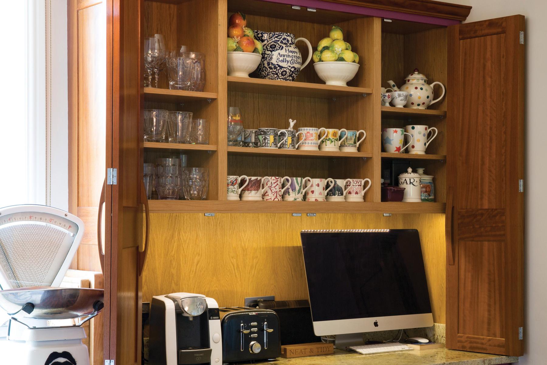 York pantry cupboard