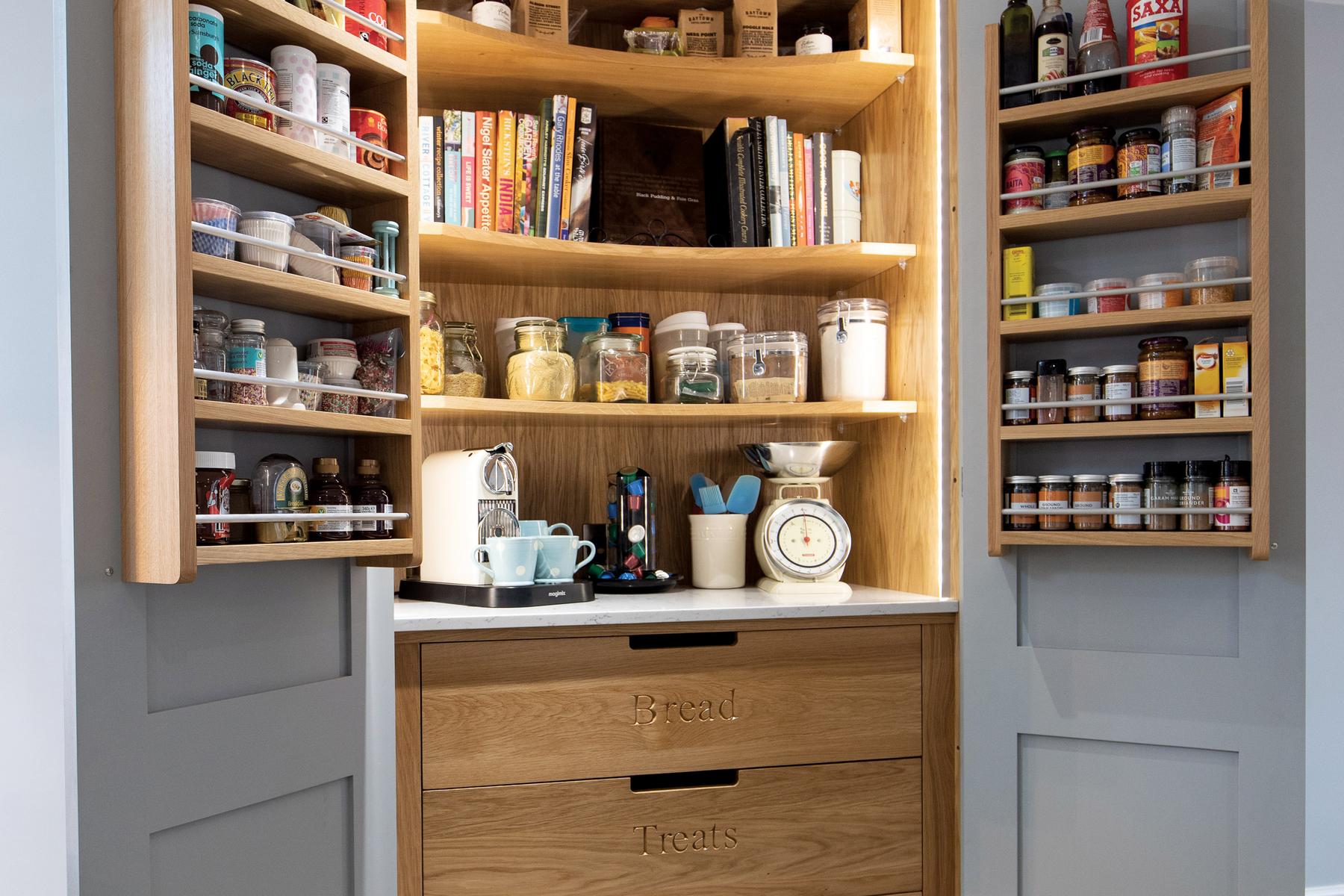 kitchen design with larder