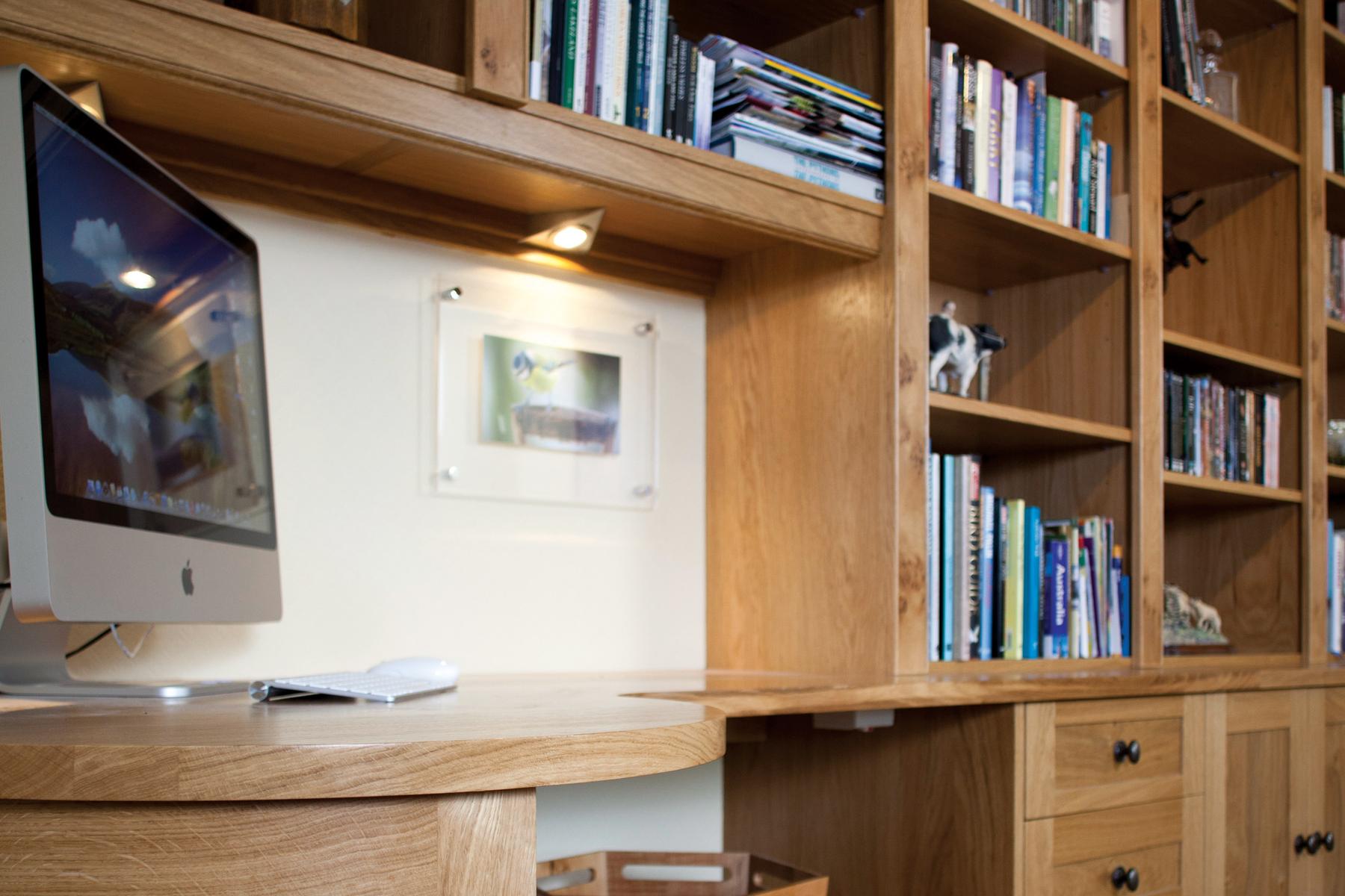 Shipton oak home office