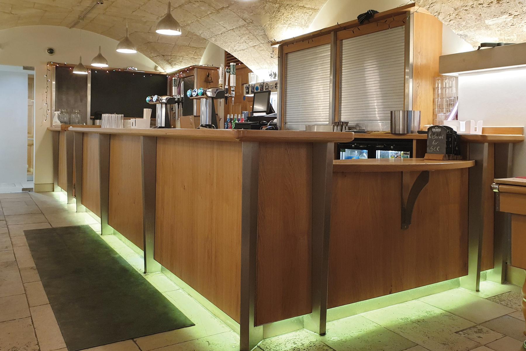 Undercroft bar, Christ Church College, Oxford