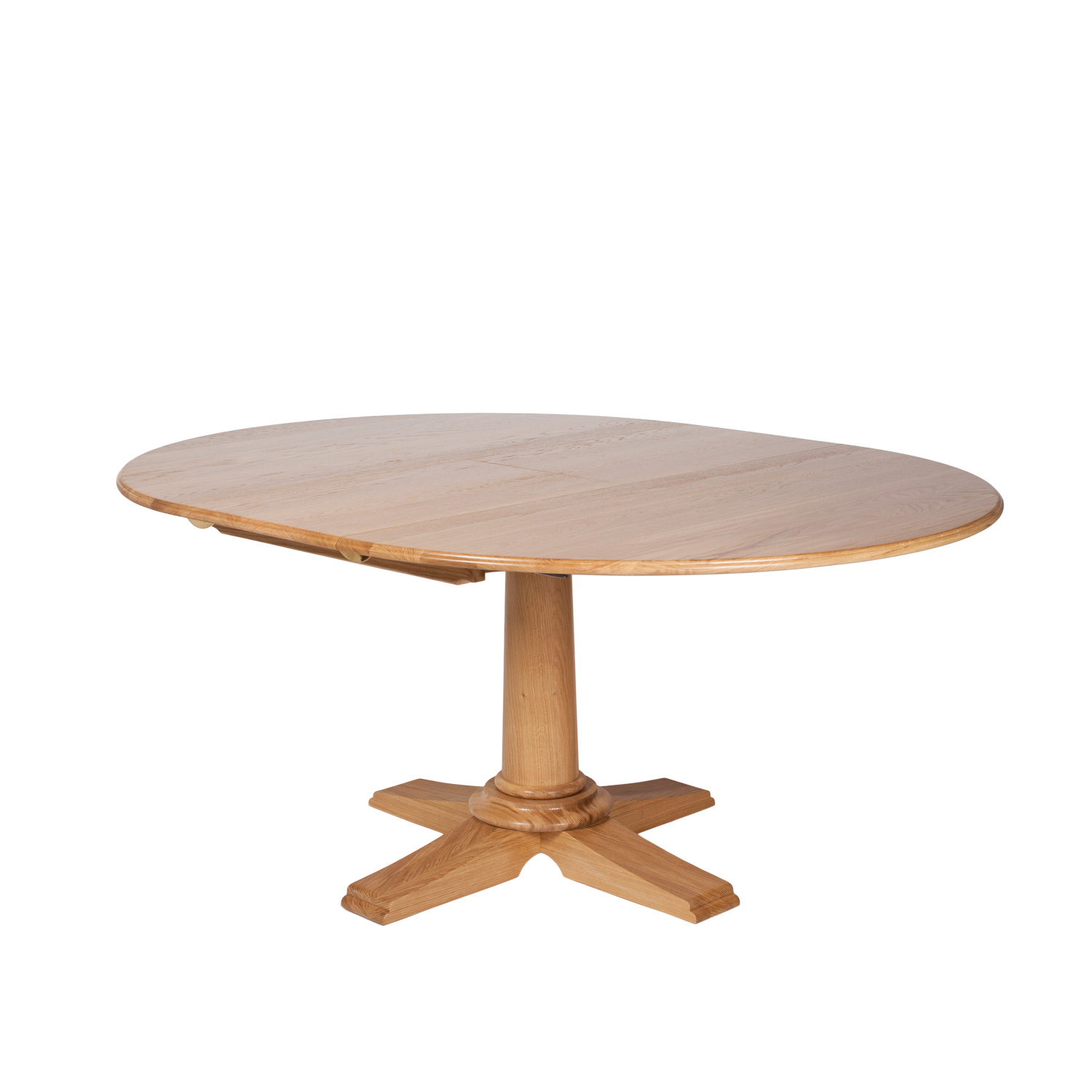Ripley Round Extending Table Bespoke Hardwood Furniture from Treske