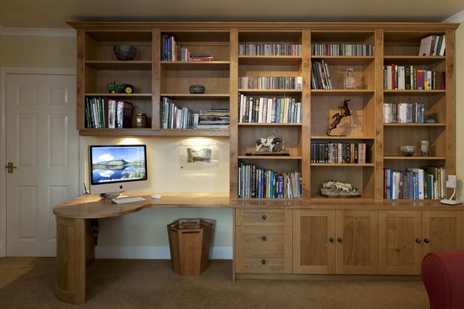 Bespoke Solid & Hardwood Fitted Home Office and Study Furniture