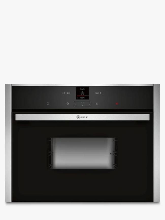 NEFF EXDISPLAY Single Oven B48CT38N0BSlide & Hide / Compact Steam