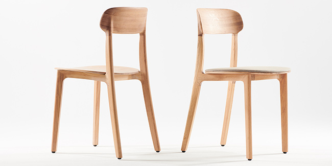 Treske hardwood chairs and seating